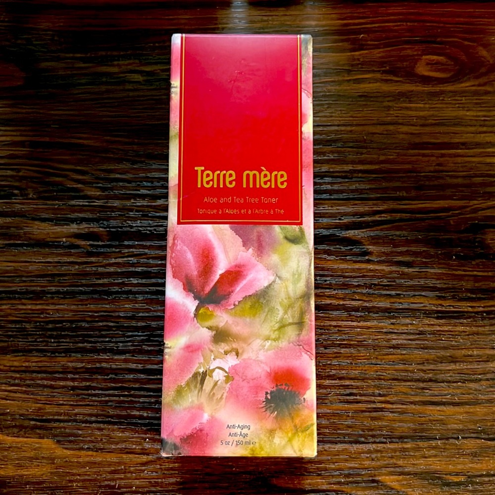 Terre Mère Anti-Aging Aloe and Tea Tree Toner (5oz / 150ml)